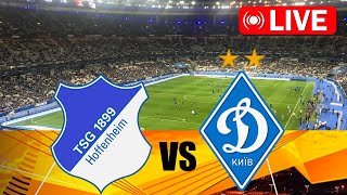 TSG Hoffenheim  Dynamo Kiew  Хоффенхайм  Динамо LIVE 🔴 UEFA Europa League 20242025 [upl. by Cassandry423]