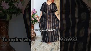 Cotton kaftan nighties shortvideo fashion shortsfeed viralvideo [upl. by Bailie]