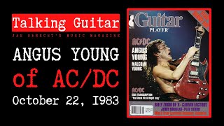 ACDC’s Angus Young The Complete 1983 Guitar Player Interview [upl. by Joktan606]