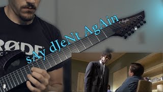 The Say What Again Scene from Pulp Fiction but Its Played on a 7 String Guitar [upl. by Vitale]