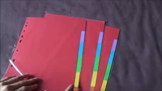 UNBOXING 3 pack de 6 intercalaires spécial 1 abonné [upl. by Cassaundra]