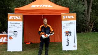 STIHL  Nouvelle tronçonneuse délagage à batterie MSA 160 T [upl. by Adnilym38]