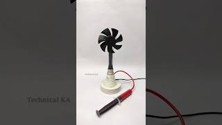 Adjustable Fan Powered by a DC Motor  shorts youtubeshorts [upl. by Mahda778]