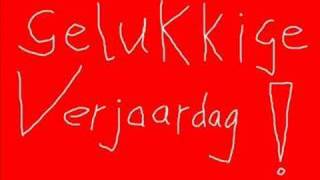 een gelukkige verjaardag [upl. by Aliekahs]