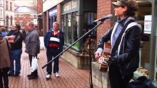 Hattie Briggs covering Kathys Song by Simon amp Garfunkel  Busking at Stroud Farmers Market [upl. by Bridie]