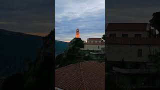 Αραχωβα Arachova Greece greece travel clocktower village mountains views tourism [upl. by Hatfield]