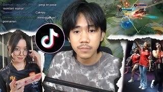 REACTION TIKTOK MOBILE LEGENDS  MARKOREC 86 [upl. by Rox]