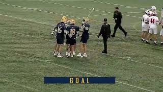 Mens Lacrosse Highlights at Marist 32324 [upl. by Naillimixam]