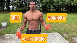 Full Calisthenics Workout [upl. by Nottirb]