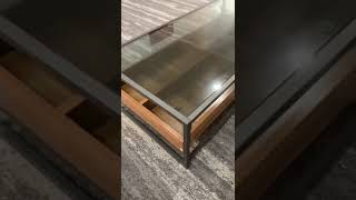 JOSHER 120x60cm Glass Coffee Table [upl. by Arze]