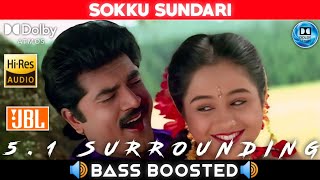 SOKKU SUNDARI SONG  BASS BOOSTED  DOLBY ATMOS  JBL  51 SURROUNDING  NXT LVL BASS [upl. by Trinia]