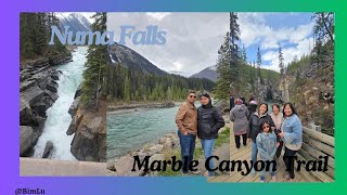 Numa Falls  Marble Canyon  Kootenay National Park [upl. by Biancha]