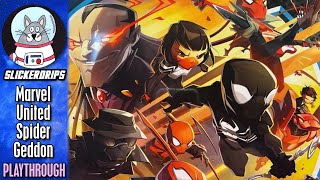 Marvel United SpiderGeddon  Playthrough [upl. by Sasnett]