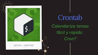 Que es cron  Que es crontab  Como calendarizar tareas en Linux  Calendarizar scripts  CentOS7 [upl. by Eelanaj316]