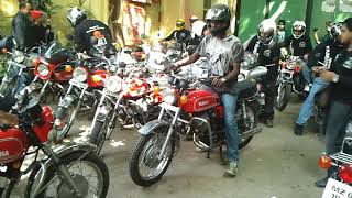 Yamaha RD350 meet Bangalore [upl. by Jacinthe]