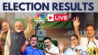 Election Results 2024 LIVE NDA Vs INDIA Alliance  PM Modi  Counting Day Results LIVE  N18ER [upl. by Yerffej525]