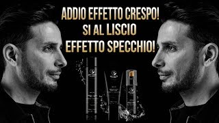 ADDIO CAPELLI CRESPI BENVENUTI CAPELLI LISCI EFFETTO SPECCHIO [upl. by Ativoj]