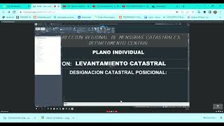 DIBUJO TOPOGRAFICO TECNICO PROF CANDIDO MARTINEZ UAPA CIVIL 3D PLANO CATASTRAL MONTANDO POLINONO 1RA [upl. by Ahsie]