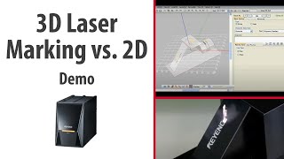 3D Laser Marking vs 2D  KEYENCE MD Series [upl. by Stralka634]