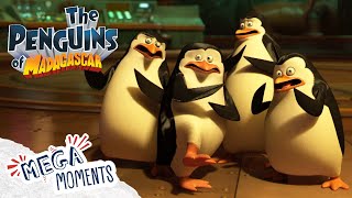 Whos Dave 🤔  Penguins of Madagascar  Clip  Mega Moments [upl. by Tebzil440]