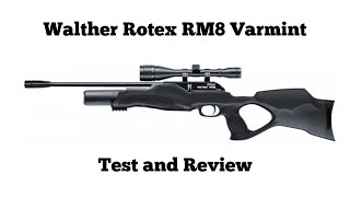 Walther RM8 Rotex Varmint Test and Review [upl. by Marge]