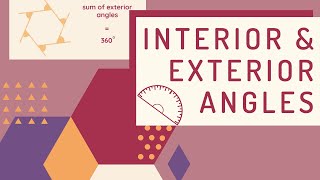 Interior and Exterior Angles of a Polygon [upl. by Alyahsal]