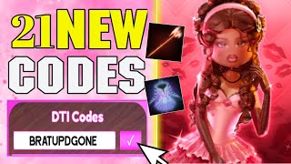 NEW CODES ROBLOX DRESS TO IMPRESS CODES 2024  DTI CODES  DRESS TO IMPRESS [upl. by Emilee]