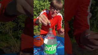 Soda Balloons VS Mentos😨😨😨ll video is Vira viralvideo [upl. by Inaflahk42]