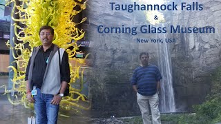 Taughannock Falls amp Corning Glass Museum Visit USA  2014 [upl. by Yemerej]