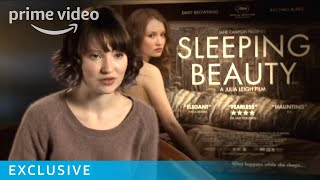 Emily Browning amp Julia Leigh Sleeping Beauty Interview [upl. by Annoid]