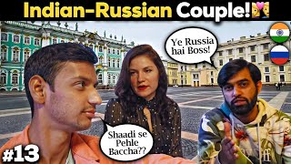 Is Russia Good to Settle Meeting an IndianRussian Couple in Saint Petersburg 🇷🇺 [upl. by Rez825]