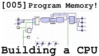 005 Program Memory  Building a CPU From Scratch [upl. by Filberto]