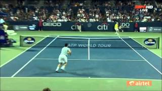 Worst Shot in Tennis History  Bernard Tomic [upl. by Anuahc41]