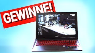 GEWINNE einen krassen GAMING LAPTOP  VERLOSUNG amp Gewinnspiel [upl. by Hibbs890]