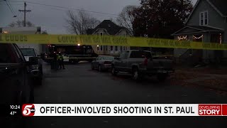 Man who may have been murder suspect shot killed by St Paul police BCA investigating [upl. by Eliezer133]