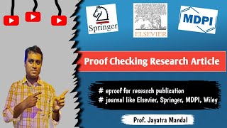 Proof check for Research Journal eproofing for Springer Elsevier MDPI Taylor amp Francis research [upl. by Adle]