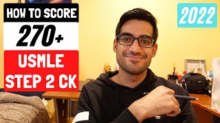 How I Scored 271 on USMLE Step 2 CK 98th Percentile  2022 [upl. by Emee893]