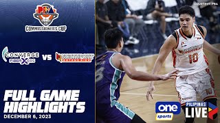 NorthPort vs Converge highlights  PBA Season 48 Commissioners Cup  Dec 6 2023 [upl. by Zenobia]