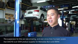 See what Malaysian mechanics say about SACHS shock absorbers [upl. by Edny]