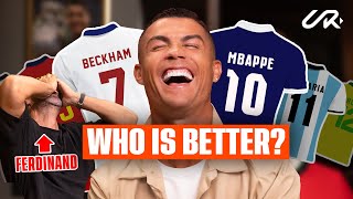 Beckham or Giggs Benzema or Mbappé Cristiano Ronaldo names his top player [upl. by Ekram]