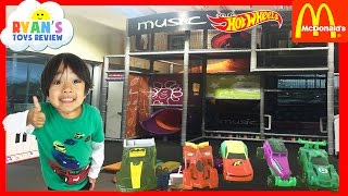 McDonald Indoor Playground for kids with Hoy Wheels Happy Meal Toys [upl. by Caton]