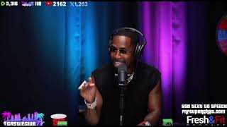 Safaree gives Myron his flowers Studio BETTER than Love and Hip hop❗️ [upl. by Airdnoed]