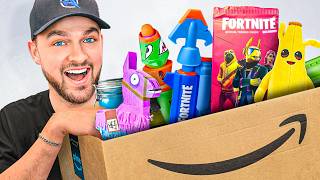 I Bought Every Fortnite Toy On Amazon [upl. by Fuhrman]