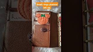 Octobers pocket planner set up 🎃 halloween pumpkin october planner cute louisvuitton [upl. by Joost]