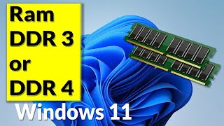 How to Check DDR3 or DDR4 RAM on Windows 11 Easily  Quick RAM Type and Specs Tutorial [upl. by Clemen]