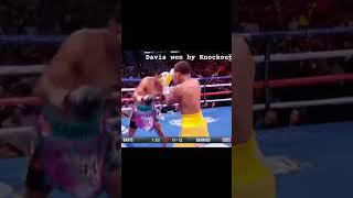 Gervonta Davis VS Mario Barrios Davis Won By Knockout BA Sportee8wf boxing heavyweightboxer [upl. by Anitsuga]