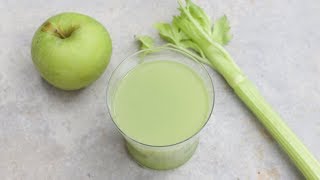 Beautiful Skin with Green Apple Celery Detox Juice [upl. by Let]