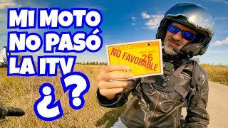 Mi moto no pasó la ITV  No lo creerás 😮 [upl. by Bartel]