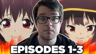 KONOSUBA An Explosion on This Wonderful World Episodes 13  REACTION [upl. by Euv]