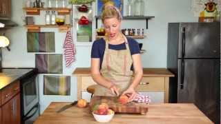 How to Cut Peaches Nectarines Plums [upl. by Leynwad208]